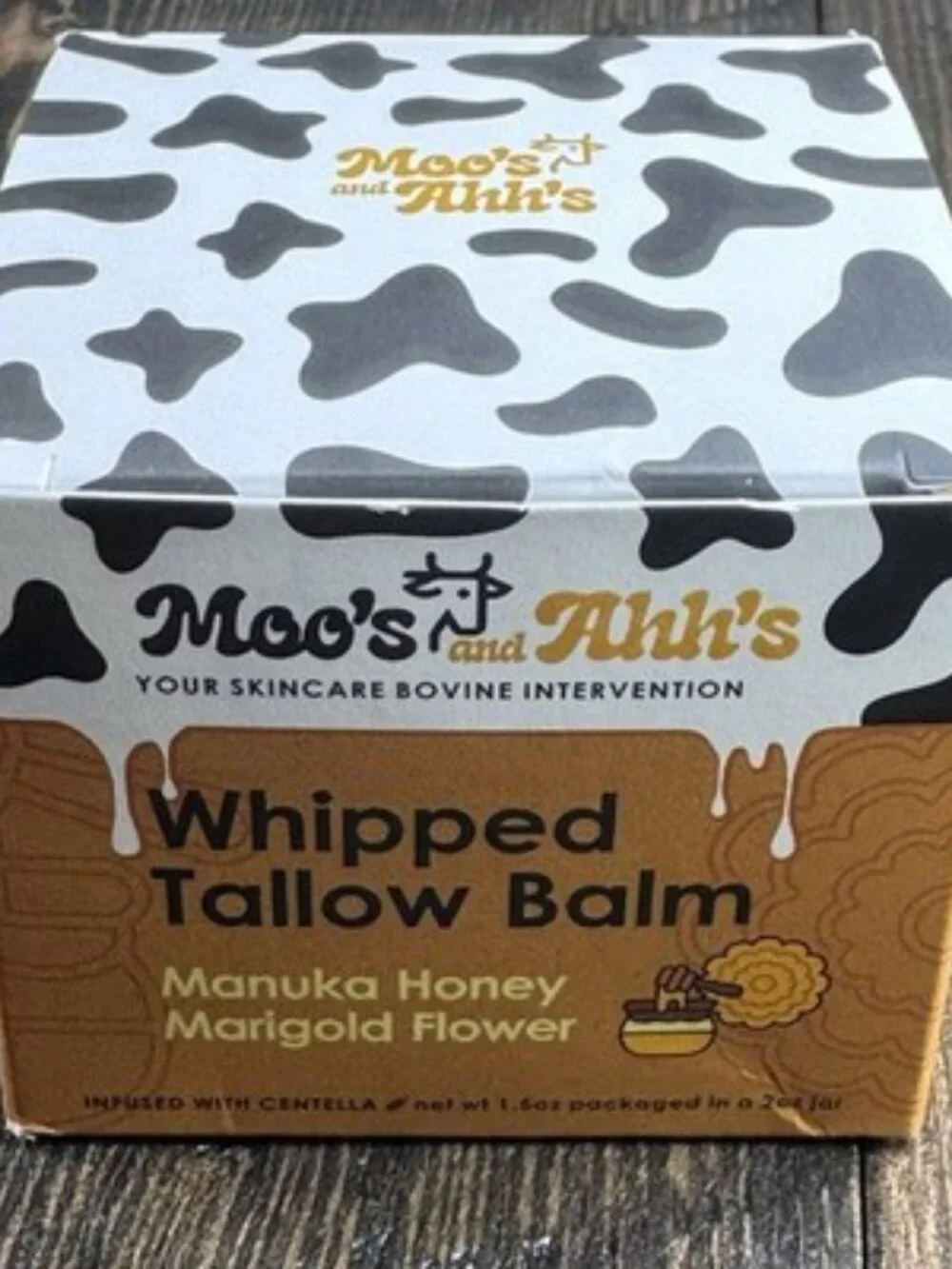 Beef Tallow Balm Manuka Honey Skin Face